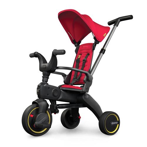 Doona Doona Liki S1 Trehjulet Cykel Flame Red  Red-Onesize  Rød  One Size  unisex