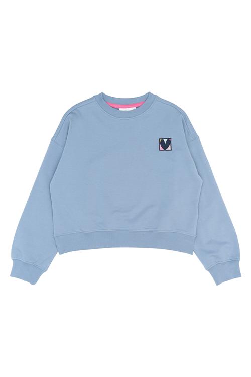 The New TNPetria Short OS Sweatshirt Tempest Tempest 9-10 Y  Blå  9-10 år  kvinde