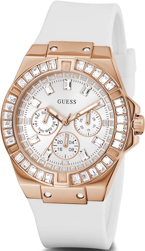 GUESS Analogt ur  guld / transparent / hvid