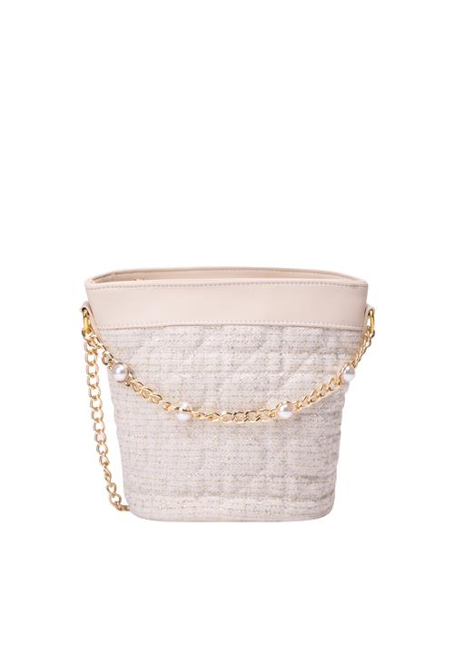 myMo at night Skuldertaske  creme / guld