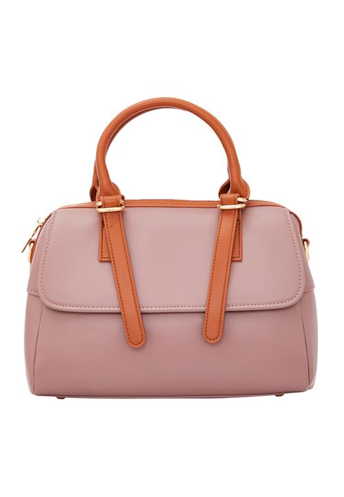 Usha Håndtaske  cognac / gammelrosa