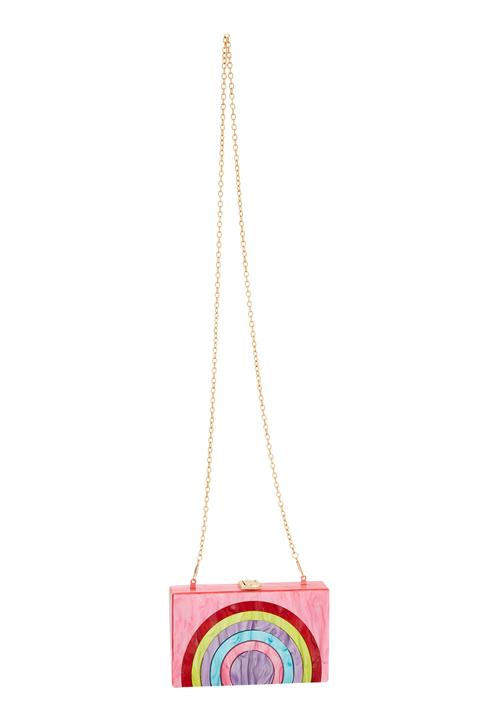 FELIPA Clutch  lyseblå / gul / lyserød / rød