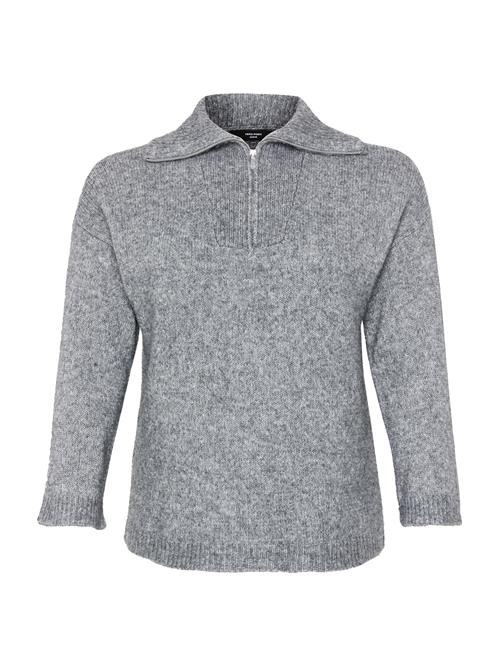 Vero Moda Curve Pullover 'VMCMIRLA'  grå-meleret