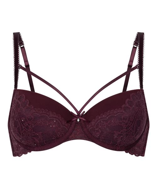 Hunkemöller BH 'Isadora'  rubinrød