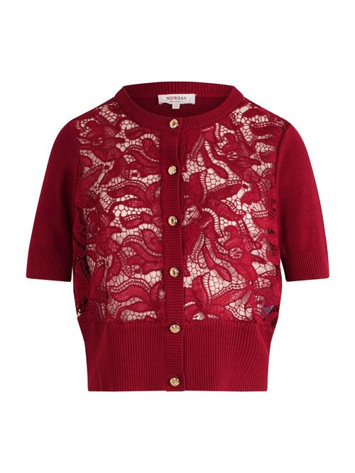 Morgan Cardigan  blodrød