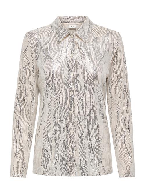 JDY Bluse 'JDYTANYA'  creme / sølv