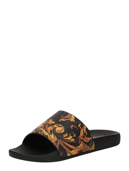 Versace Jeans Couture Pantoletter  gul / orange / sort