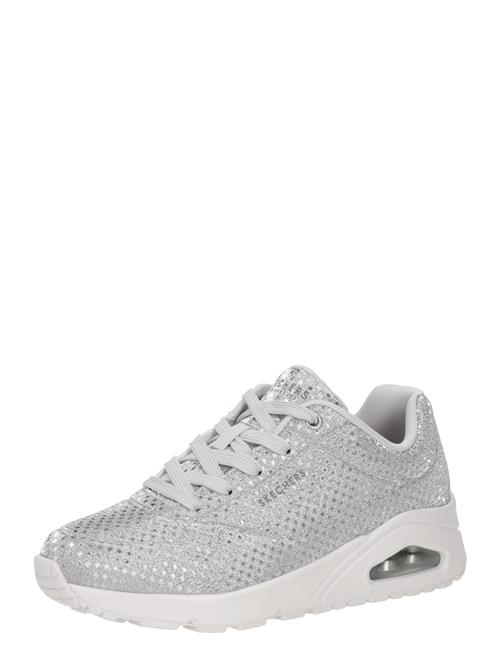 SKECHERS Sneaker low 'UNO - DISCO NITE'  sølv