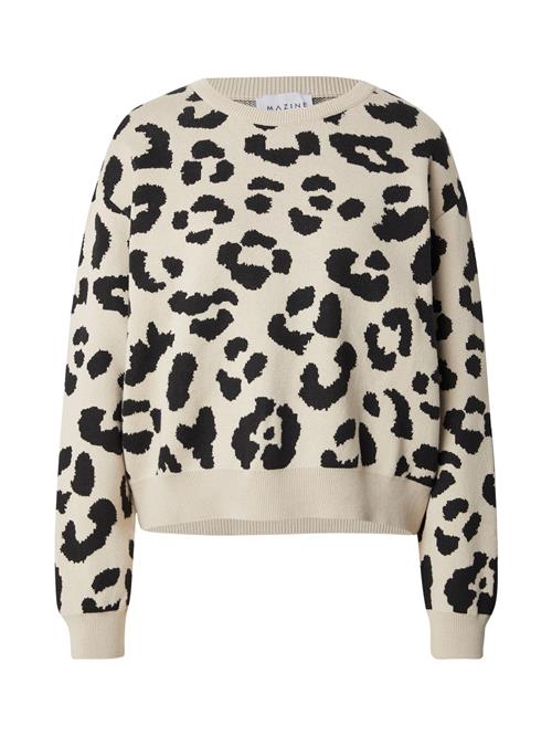 mazine Pullover  beige / sort