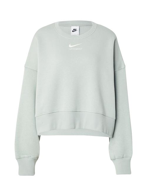 Nike Sportswear Sweatshirt 'PHNX FLC'  pastelgrøn / hvid