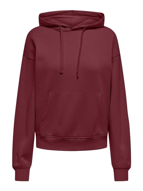ONLY Sweatshirt 'ONLBEST'  vinrød