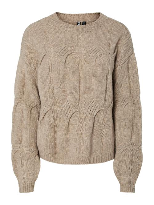 PIECES Pullover 'PCJENNA'  taupe