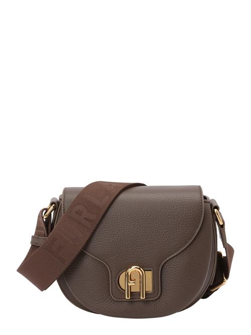 FURLA Skuldertaske 'LOTUS'  mørkebrun