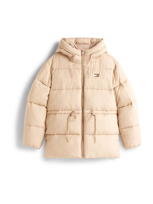 Tommy Jeans Vinterjakke  brokade / lysebrun