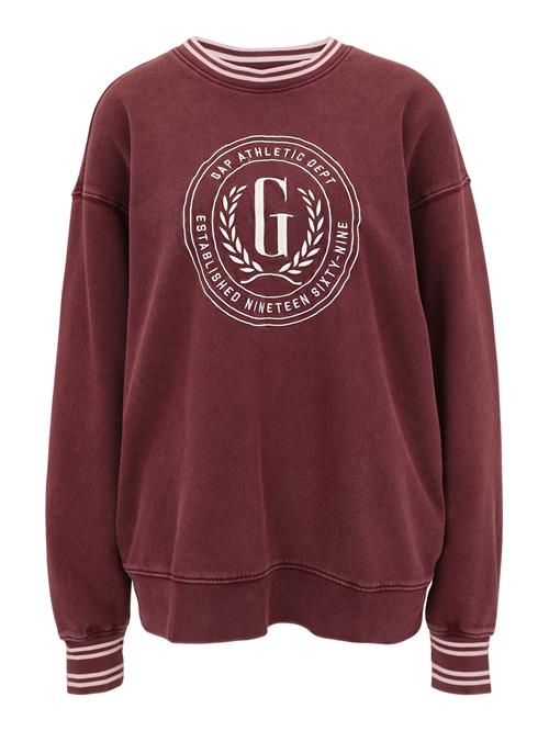 Gap Tall Sweatshirt  carminrød / hvid