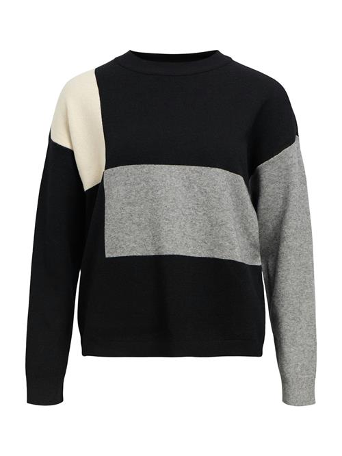 OBJECT Pullover 'OBJRay'  creme / grå-meleret / sort