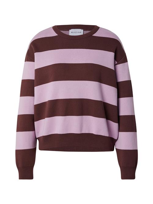 mazine Pullover  brun / lilla