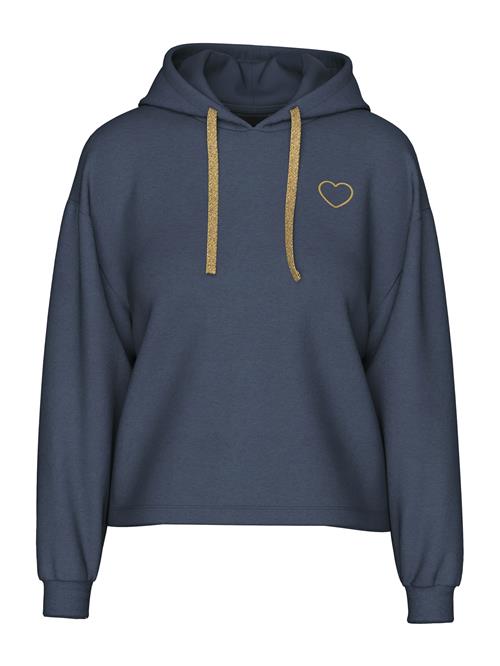 PIECES Sweatshirt 'PCCHILLI'  mørkeblå / guld