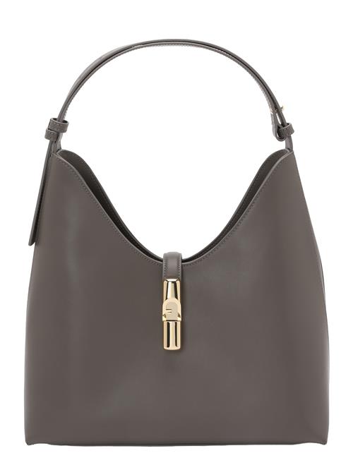 FURLA Skuldertaske 'GOCCIA'  mudderfarvet