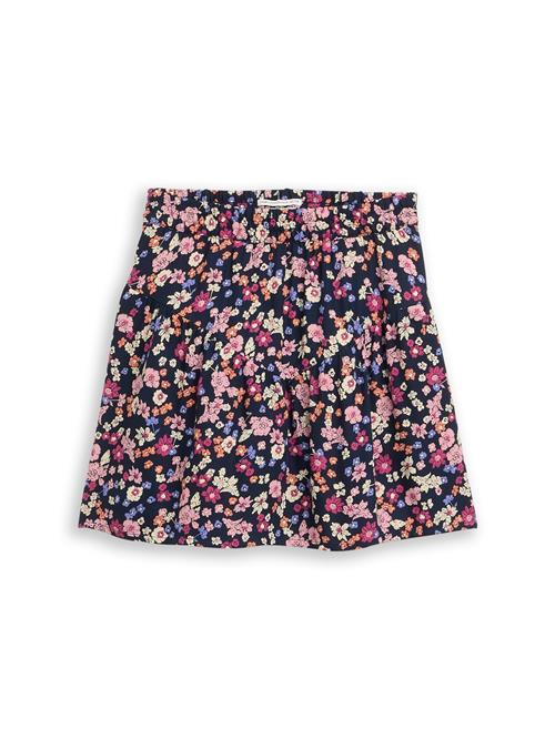 TOM TAILOR Nederdel  navy / pastelgul / orange / pink