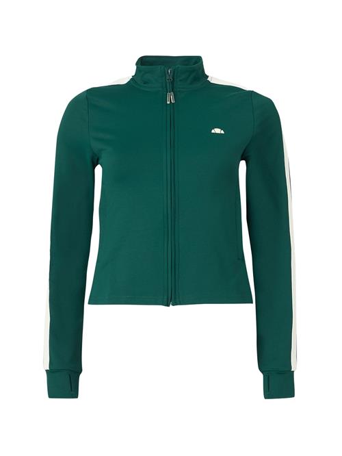 ELLESSE Sweatjakke 'Banff'  mørkegrøn / hvid