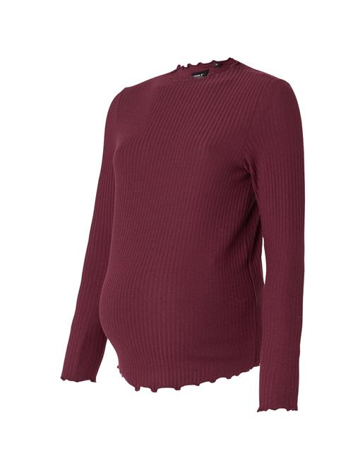 Only Maternity Pullover 'OLMEMMA'  vinrød