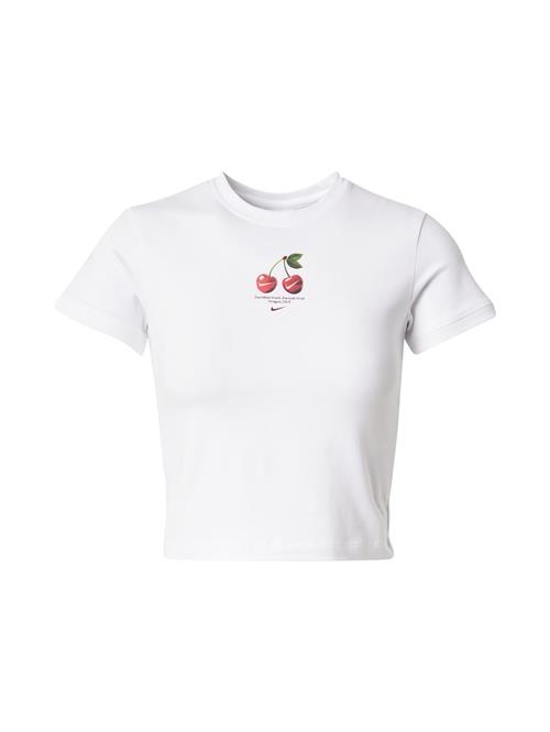 Nike Sportswear Shirts 'BABY CHERRY'  grøn / rød / hvid