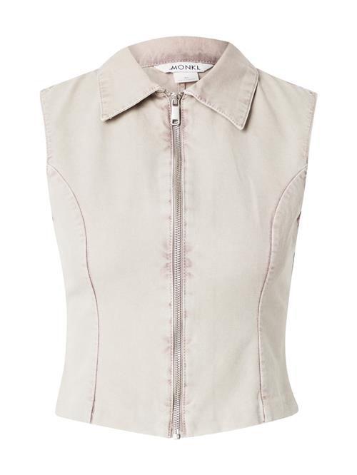 Se Monki Vest  ecru ved About You
