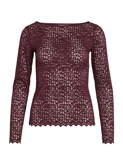 VILA Shirts 'ROMINA'  aubergine