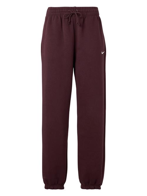 Nike Sportswear Bukser 'Phoenix Fleece'  vinrød