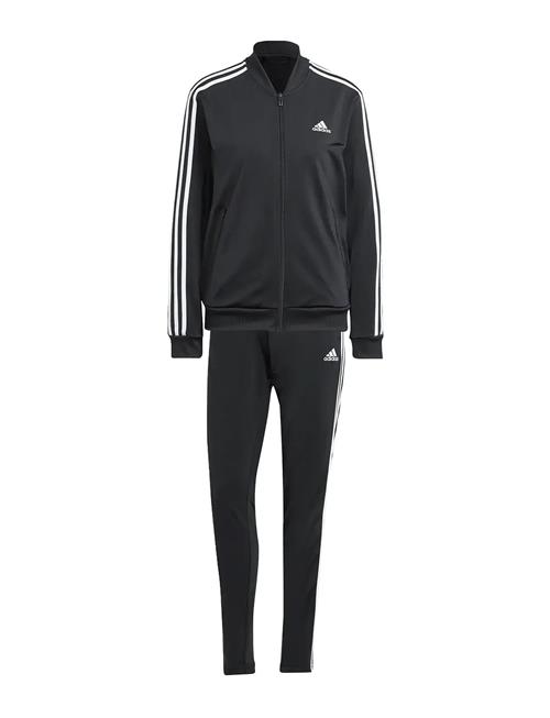 Essentials 3-Stripes Tracksuit Adidas Sportswear Black
