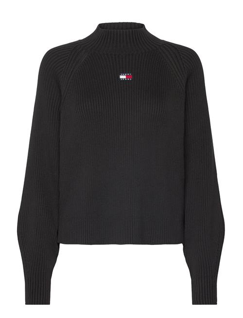 Tjw Badge Mockneck Sweater Tommy Jeans Black