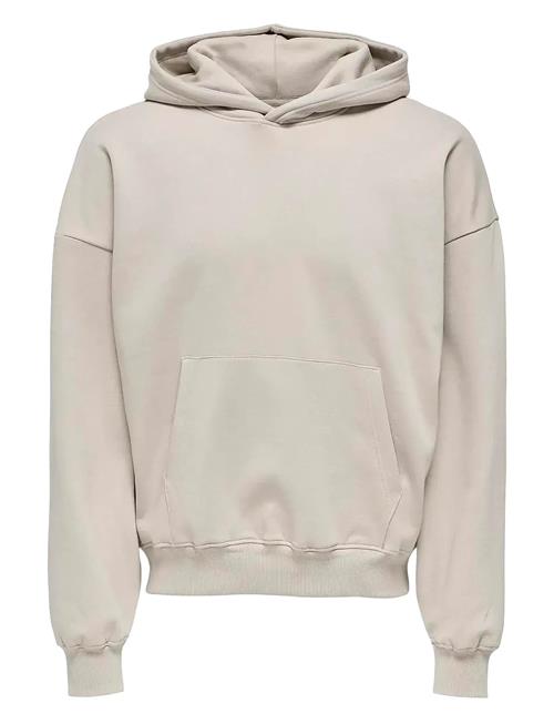 Onsturner Life Vtg Hoodie Sweat Noos ONLY & SONS Beige