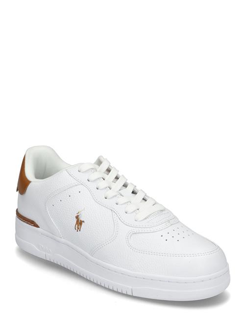 Masters Court Leather Sneaker Polo Ralph Lauren White