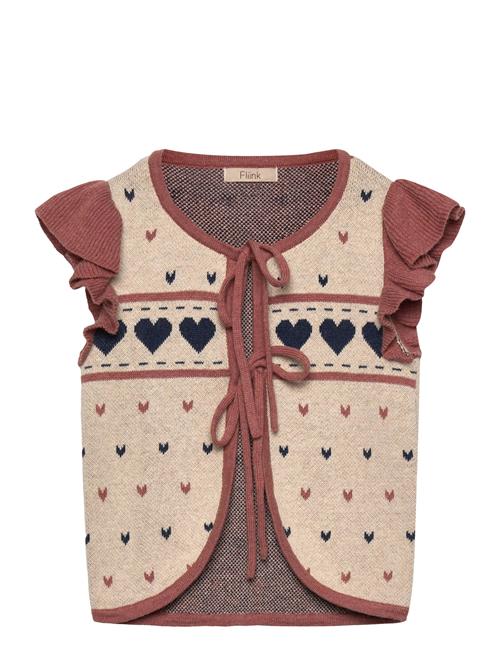 Nova Multi Heart Vest Fliink Patterned