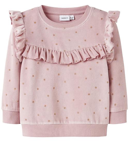 Name It Bluse - Velour - NmfNorah - Burnished Lilac