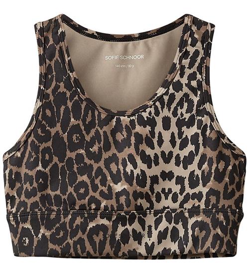 Sofie Schnoor Sportstop - KaraSY - Leopard