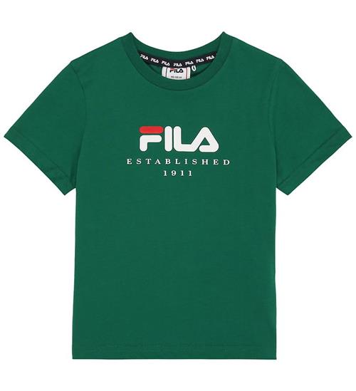 Fila T-shirt - Benna - Green Jacket m. Logo