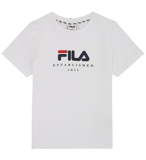 Fila T-shirt - Benna - Bright White m. Logo