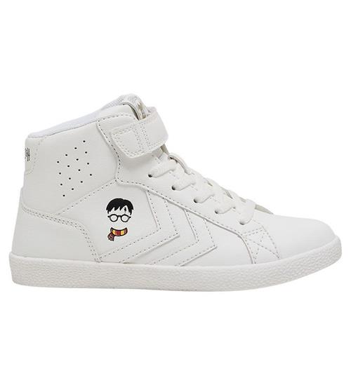 Hummel Sko - hmlHP Jet Court High Jr - Hvid m. Harry Potter