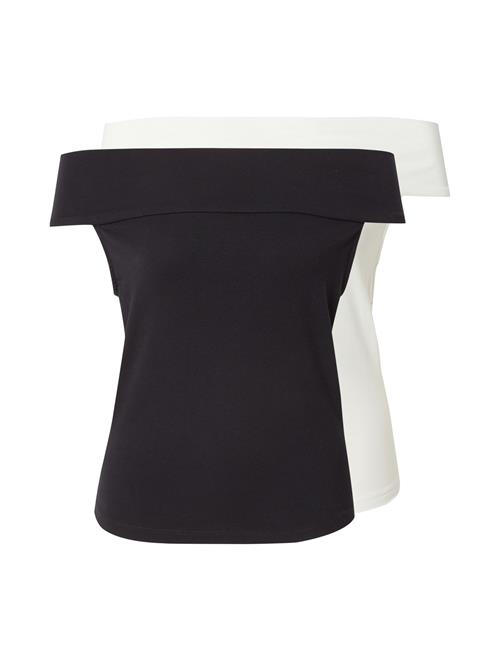STUDIO SELECT Shirts 'Dana'  sort / hvid