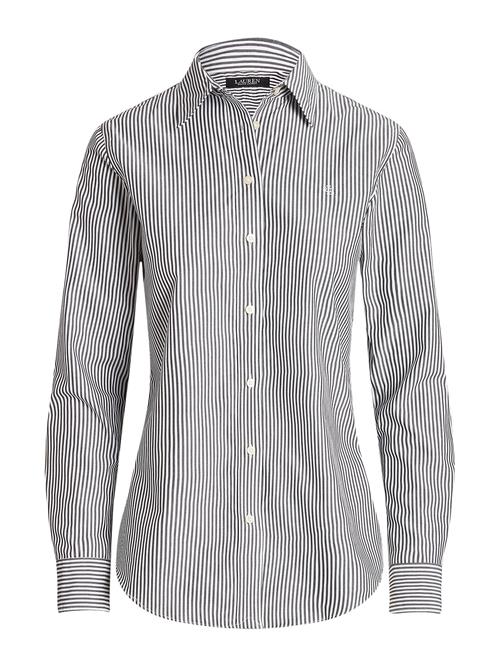 Lauren Ralph Lauren Bluse 'JAMELKO'  sort / hvid