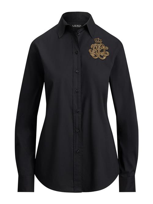 Lauren Ralph Lauren Bluse 'JAMELKO'  guld / sort