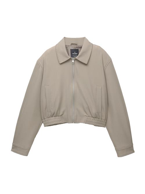 Pull&Bear Overgangsjakke  mørkebeige