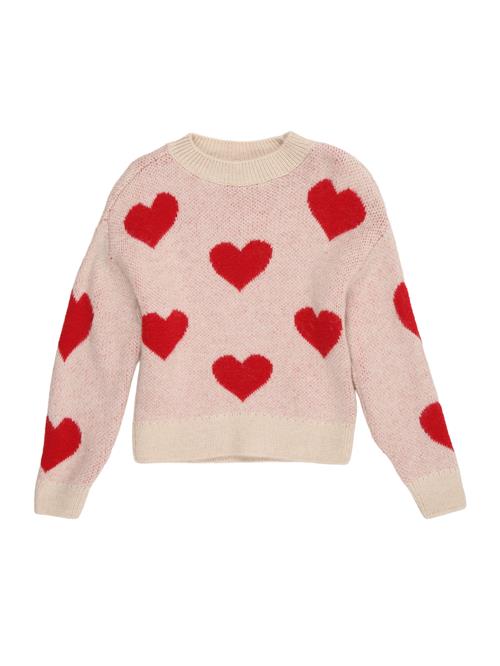 ONLY GIRLS Pullover 'KMGNAJA'  lys pink / rød