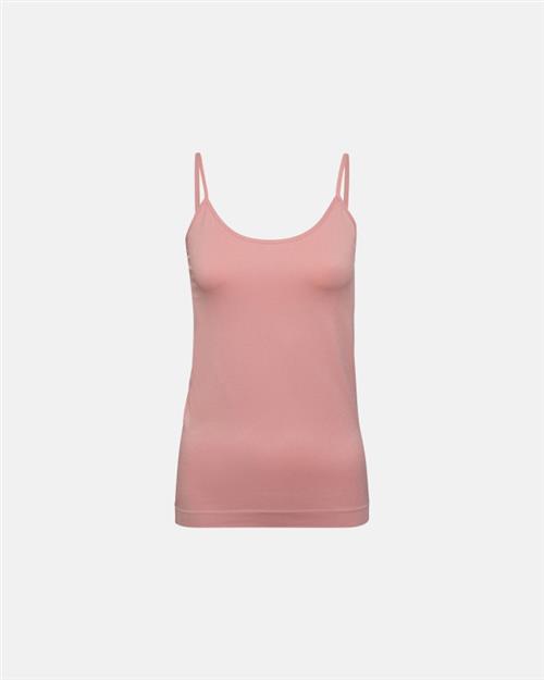 Top  med smalle stropper | mikrofiber | rosa