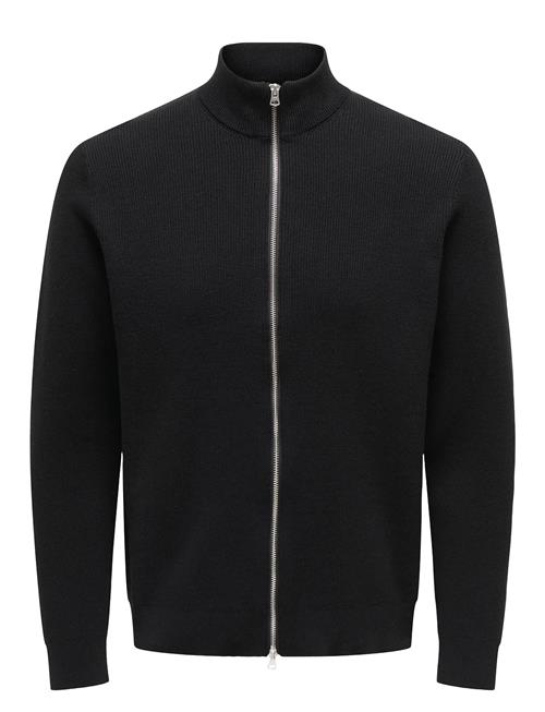 Onsphil Reg 12 Struc Card Knit Noos ONLY & SONS Black