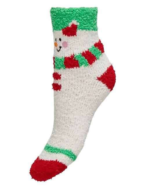 Onlchristmas Chinelle Sock In A Ball Acc ONLY White