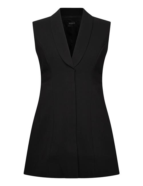Destene Hourglass Mini Dress Bardot Black