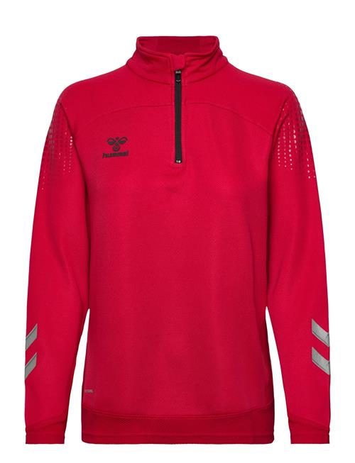 Hmllead Woman Half Zip Hummel Red